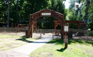 Woodland Park entrance